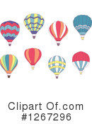 Hot Air Balloon Clipart #1267296 by Vector Tradition SM