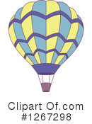 Hot Air Balloon Clipart #1267298 by Vector Tradition SM