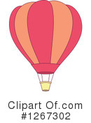 Hot Air Balloon Clipart #1267302 by Vector Tradition SM