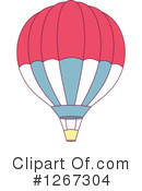 Hot Air Balloon Clipart #1267304 by Vector Tradition SM