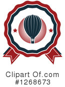 Hot Air Balloon Clipart #1268673 by Vector Tradition SM