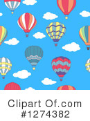 Hot Air Balloon Clipart #1274382 by Vector Tradition SM