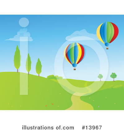 Hot Air Balloon Clipart #13967 by Rasmussen Images