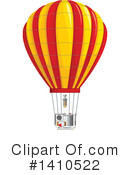 Hot Air Balloon Clipart #1410522 by Vector Tradition SM