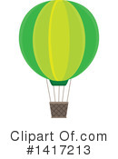 Hot Air Balloon Clipart #1417213 by visekart