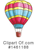 Hot Air Balloon Clipart #1461188 by Vector Tradition SM