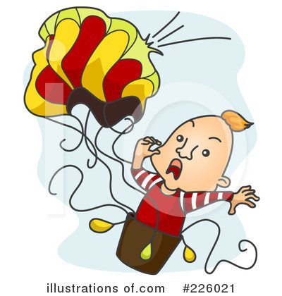 Royalty-Free (RF) Hot Air Balloon Clipart Illustration by BNP Design Studio - Stock Sample #226021