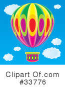 Hot Air Balloon Clipart #33776 by Alex Bannykh