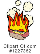 Hot Dog Clipart #1227362 by lineartestpilot
