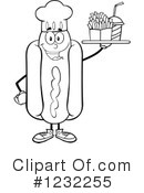 Hot Dog Clipart #1232255 by Hit Toon