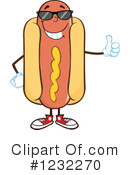 Hot Dog Clipart #1232270 by Hit Toon