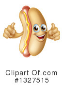 Hot Dog Clipart #1327515 by AtStockIllustration