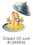 Hot Dog Clipart #1355542 by AtStockIllustration