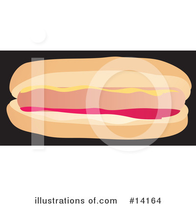 Royalty-Free (RF) Hot Dog Clipart Illustration by Rasmussen Images - Stock Sample #14164