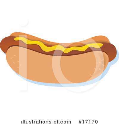 Royalty-Free (RF) Hot Dog Clipart Illustration by Maria Bell - Stock Sample #17170