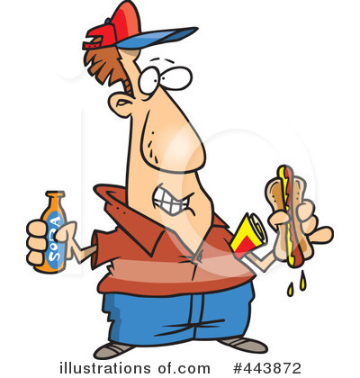 Hot Dog Clipart #443872 by toonaday