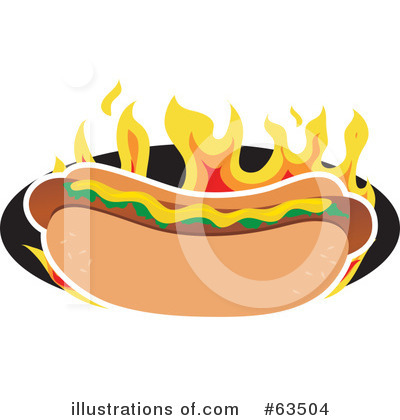 Hotdog Clipart #63504 by Maria Bell