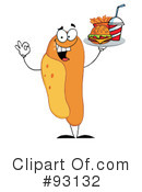 Hot Dog Clipart #93132 by Hit Toon