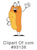 Hot Dog Clipart #93136 by Hit Toon
