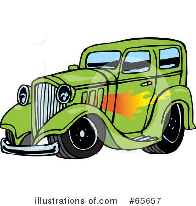 Car Clipart #65657 by Dennis Holmes Designs