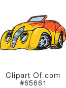 Hot Rod Clipart #65661 by Dennis Holmes Designs