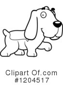 Hound Clipart #1204517 by Cory Thoman