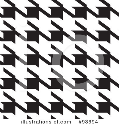 Royalty-Free (RF) Houndstooth Clipart Illustration by michaeltravers - Stock Sample #93694