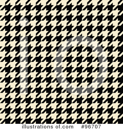 Royalty-Free (RF) Houndstooth Clipart Illustration by Arena Creative - Stock Sample #96707
