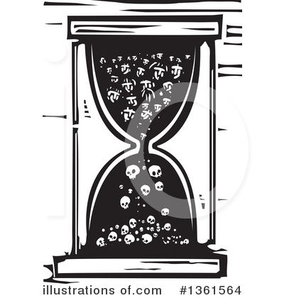 Royalty-Free (RF) Hourglass Clipart Illustration by xunantunich - Stock Sample #1361564