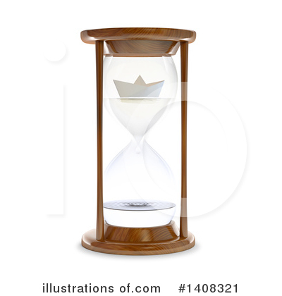 Royalty-Free (RF) Hourglass Clipart Illustration by Mopic - Stock Sample #1408321