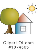 House Clipart #1074665 by Pams Clipart