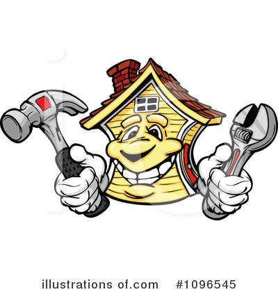 Houses Clipart #1096545 by Chromaco