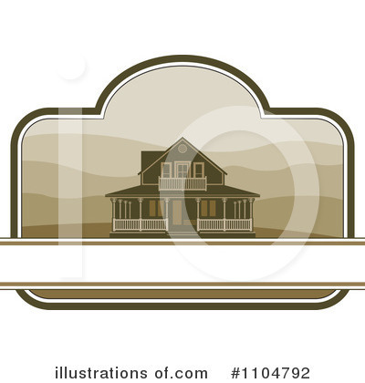 Royalty-Free (RF) House Clipart Illustration by Lal Perera - Stock Sample #1104792