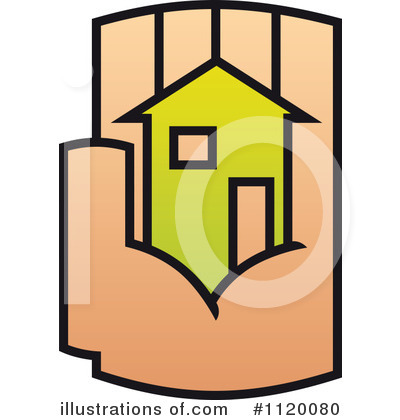 Royalty-Free (RF) House Clipart Illustration by Vector Tradition SM - Stock Sample #1120080