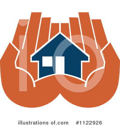 Royalty-Free (RF) House Clipart Illustration by Vector Tradition SM - Stock Sample #1122926