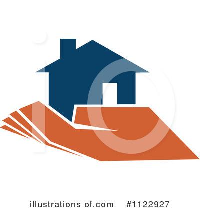 Royalty-Free (RF) House Clipart Illustration by Vector Tradition SM - Stock Sample #1122927
