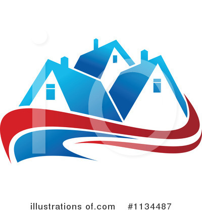 Royalty-Free (RF) House Clipart Illustration by Vector Tradition SM - Stock Sample #1134487