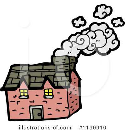 Royalty-Free (RF) House Clipart Illustration by lineartestpilot - Stock Sample #1190910