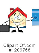 House Clipart #1209766 by Hit Toon