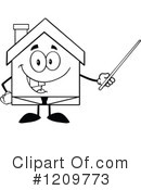 House Clipart #1209773 by Hit Toon
