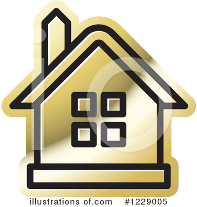 House Clipart #1229005 by Lal Perera