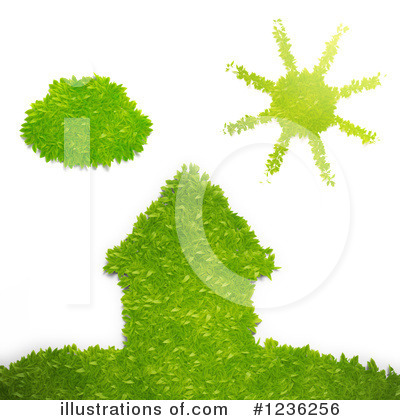 Green House Clipart #1236256 by Mopic