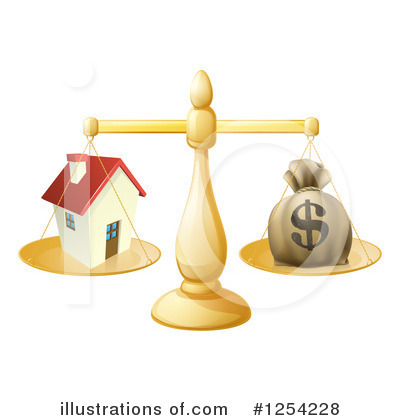 Mortgage Clipart #1254228 by AtStockIllustration
