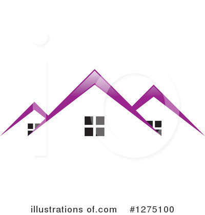 Royalty-Free (RF) House Clipart Illustration by Lal Perera - Stock Sample #1275100
