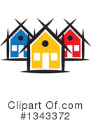 House Clipart #1343372 by ColorMagic
