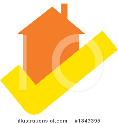 Royalty-Free (RF) House Clipart Illustration by ColorMagic - Stock Sample #1343395