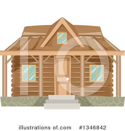 Royalty-Free (RF) House Clipart Illustration by BNP Design Studio - Stock Sample #1346842