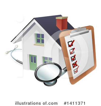 Real Estate Clipart #1411371 by AtStockIllustration