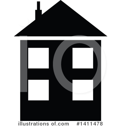 Royalty-Free (RF) House Clipart Illustration by dero - Stock Sample #1411478