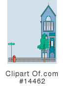 House Clipart #14462 by Andy Nortnik